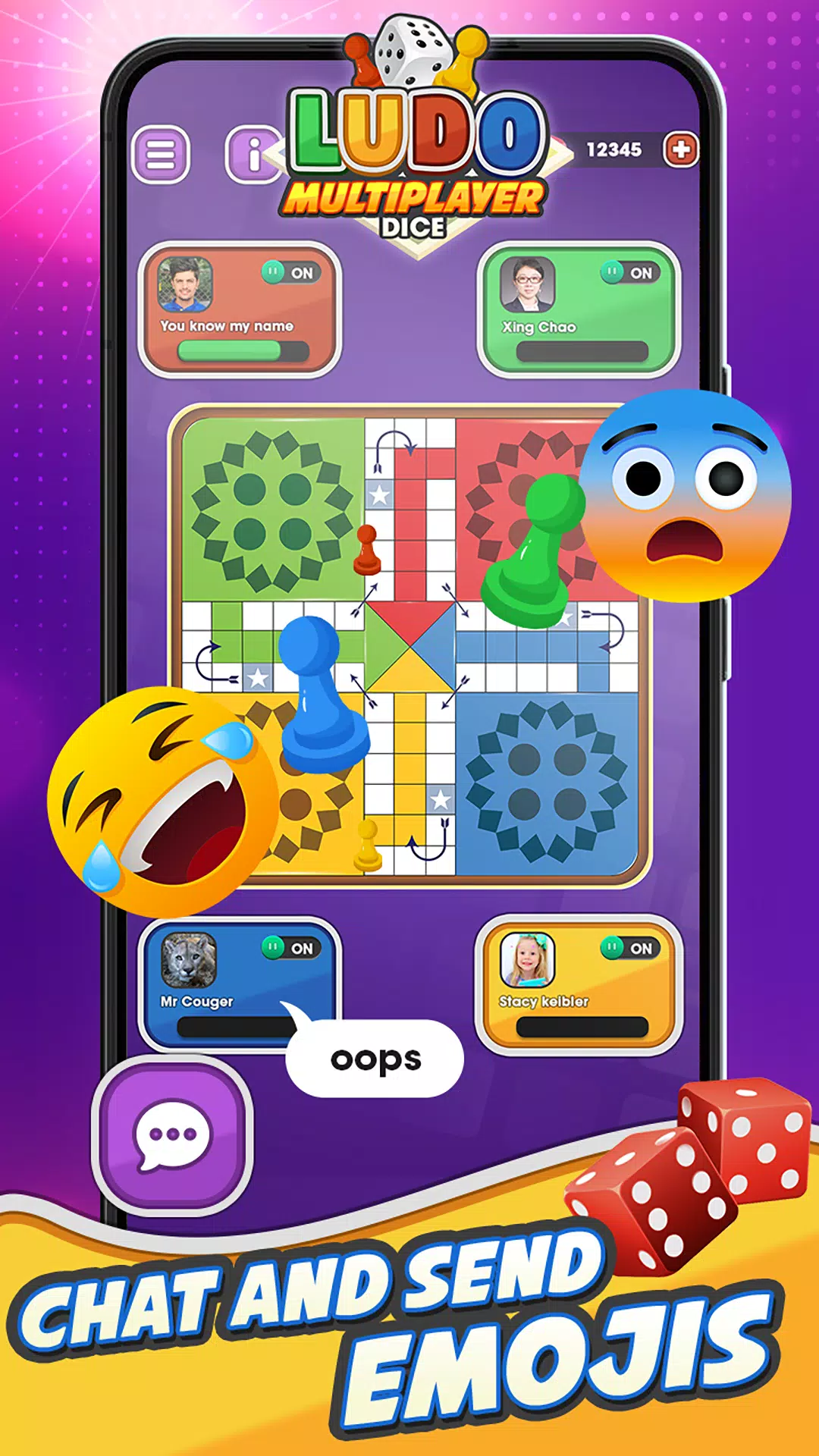 Ludo Online Game Multiplayer ภาพหน้าจอ 0