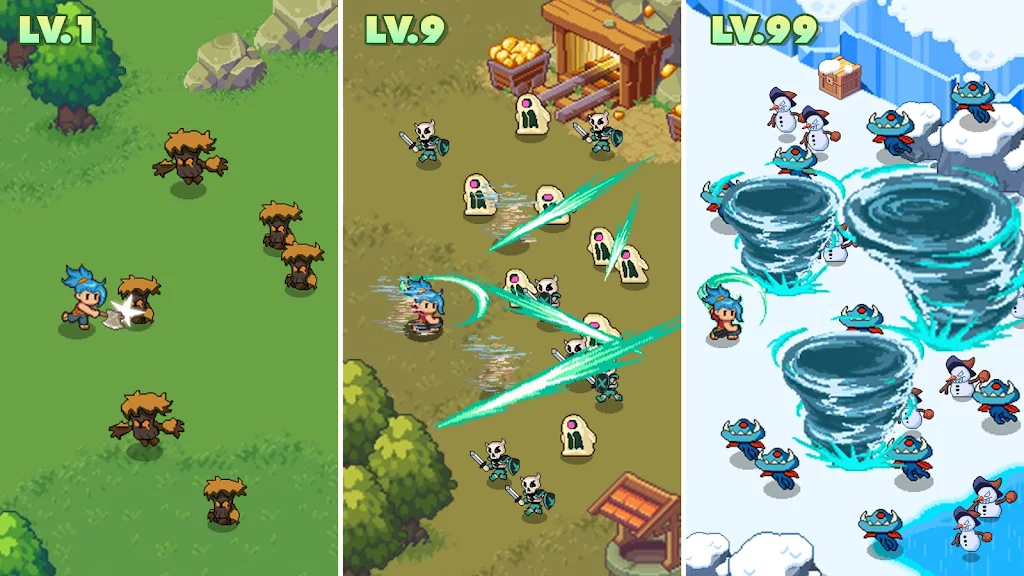 Guardian War: Pixel Rumble RPG Screenshot 2