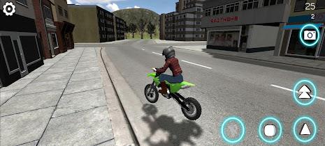 Wheelie King 6 : Moto Rider 3D ဖန်သားပြင်ဓာတ်ပုံ 1