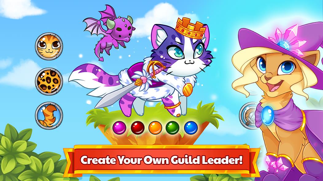 Castle Cats - Idle Hero RPG Mod Ảnh chụp màn hình 2