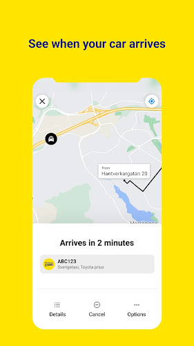 Sverigetaxi Screenshot 2