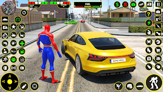 Spider Robot Hero Car Games Tangkapan skrin 0