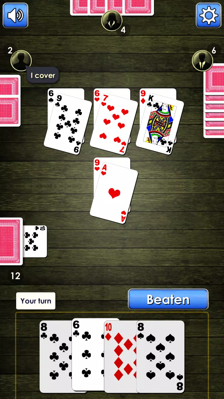 Durak: Classic & Transferable Captura de tela 1