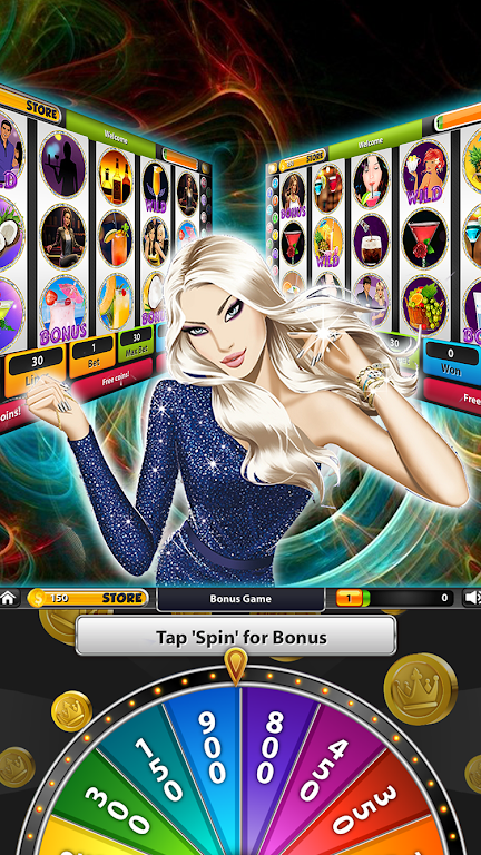 A Night Out Slots Casino: FREE Captura de tela 1