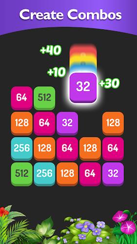 Match the Number - 2048 Game Captura de tela 0