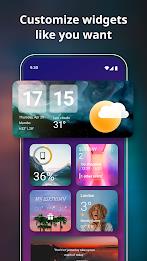 Widgets OS 17 - Color Widgets स्क्रीनशॉट 1