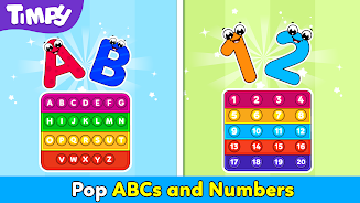 Timpy Pop It: Baby Kids Games स्क्रीनशॉट 1