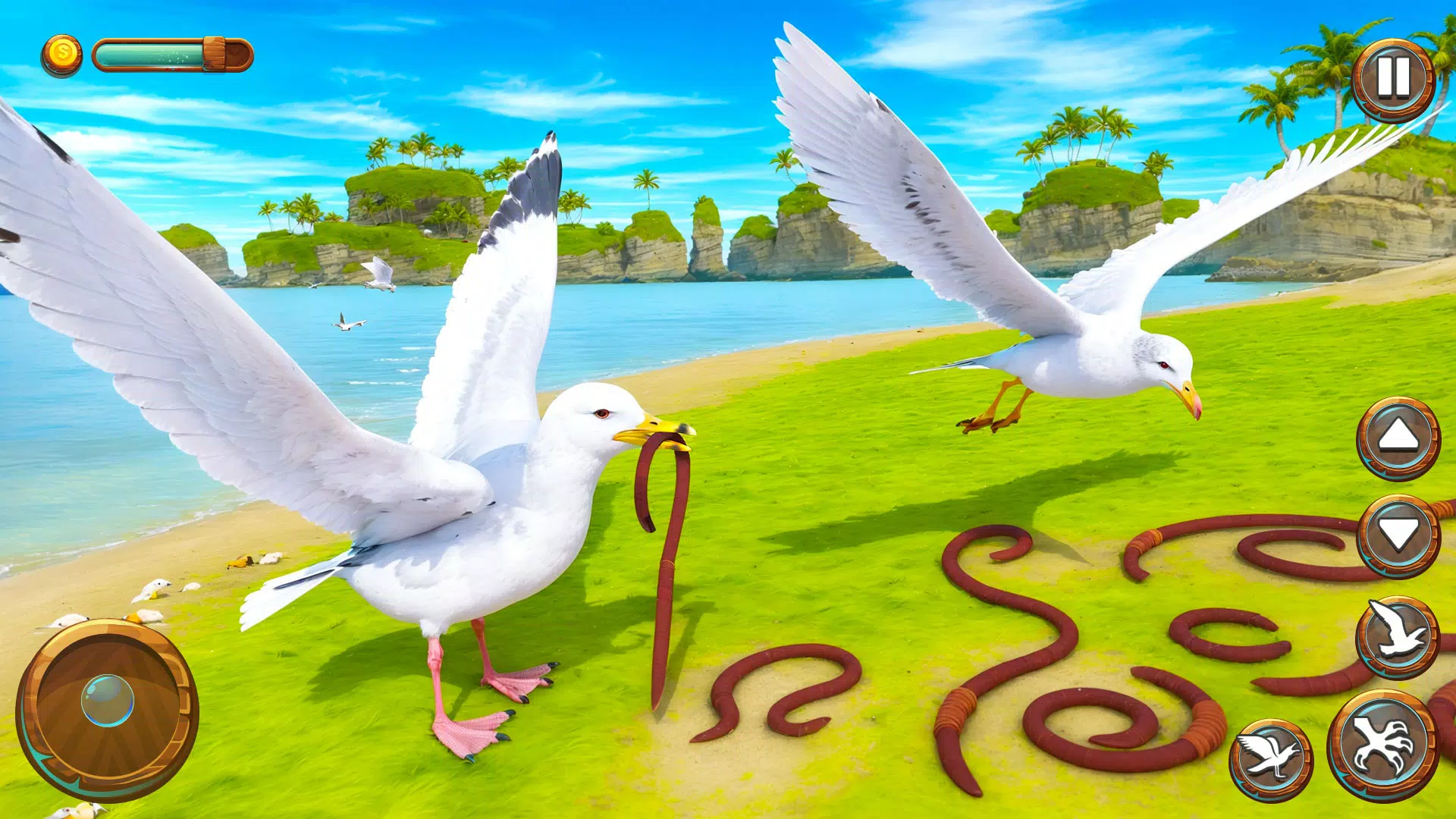 Seagull Bird Life Simulator 스크린샷 2