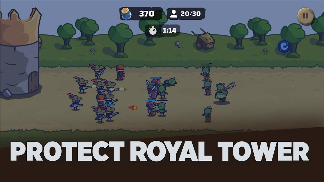 Tower Royale: Stick War Online应用截图第1张