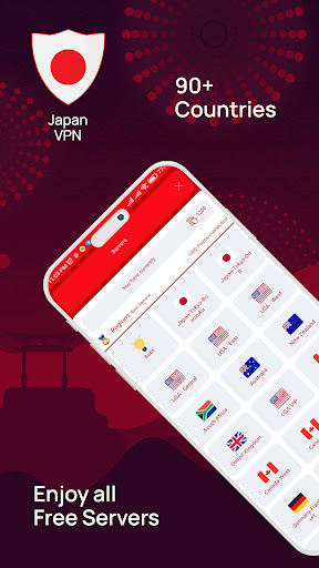 Japan VPN Get Japanese IP应用截图第2张