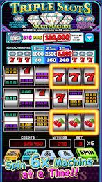 Triple Slots -Multi 6x Machine Скриншот 0