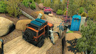 Offroad 4x4 Pickup Truck Games Capture d'écran 1