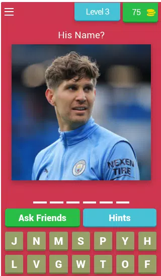 Manchester City Player's Quiz Скриншот 0