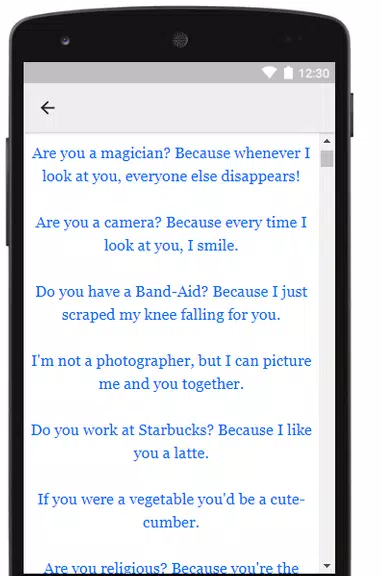 FUNNY PICKUP LINES Captura de pantalla 2