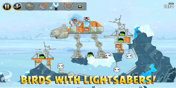 Angry Birds Star Wars Capture d'écran 1