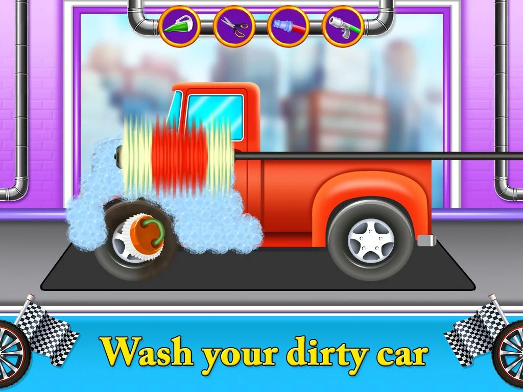 Auto car wash garage game Capture d'écran 2