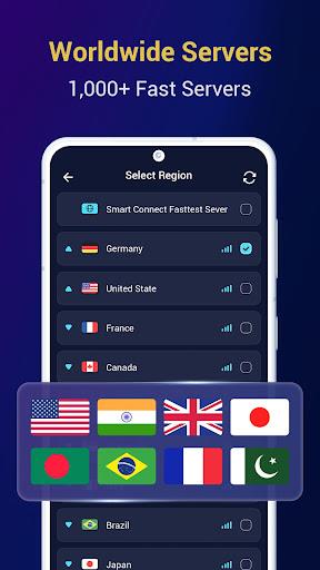 Global VPN - Smart & Security ဖန်သားပြင်ဓာတ်ပုံ 1