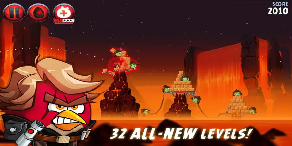 Angry Birds Star Wars 2 ภาพหน้าจอ 2