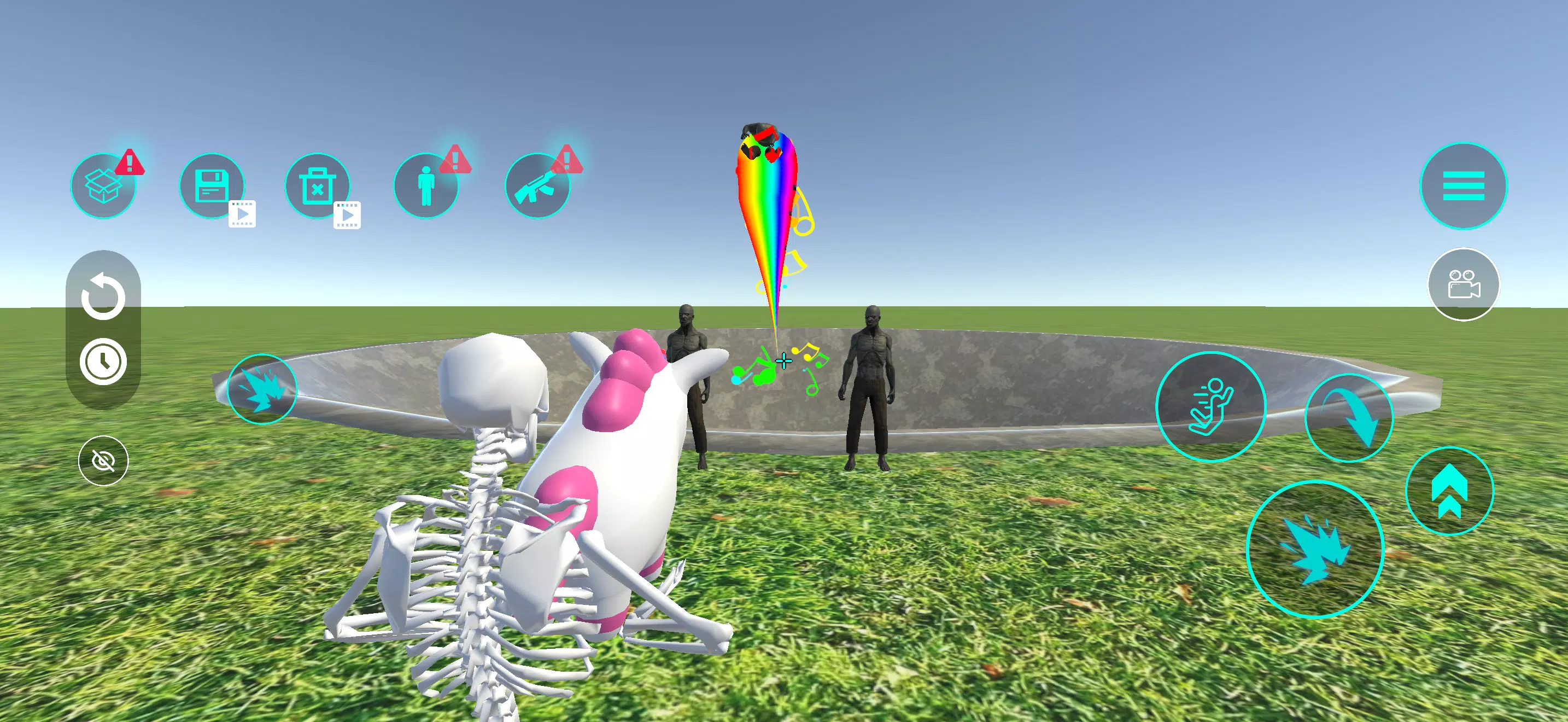 Ragdoll Sandbox 3D Captura de tela 2