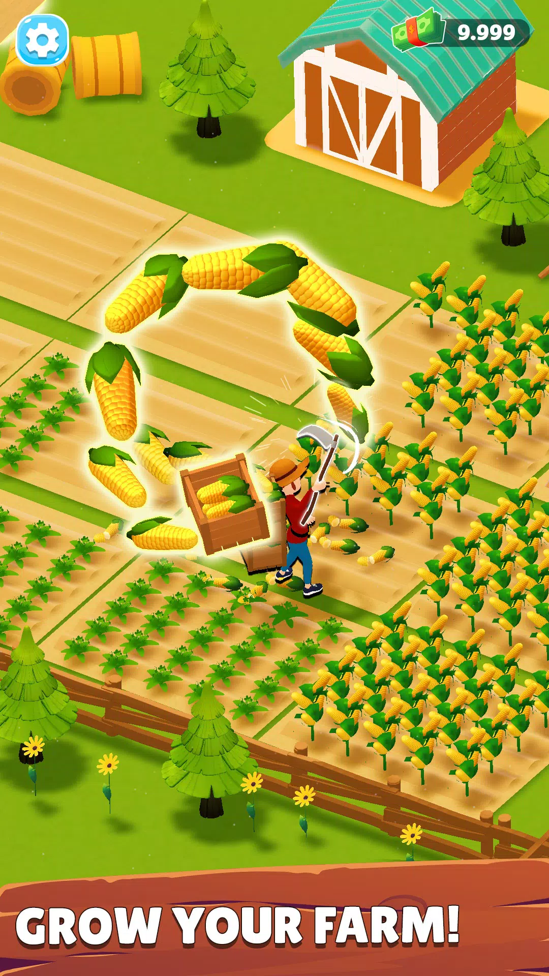 Crop to Craft - Idle Farm Game应用截图第0张