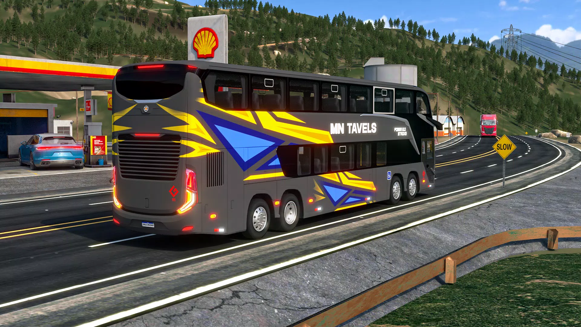 Bus Coach Simulator: City Bus Captura de tela 1