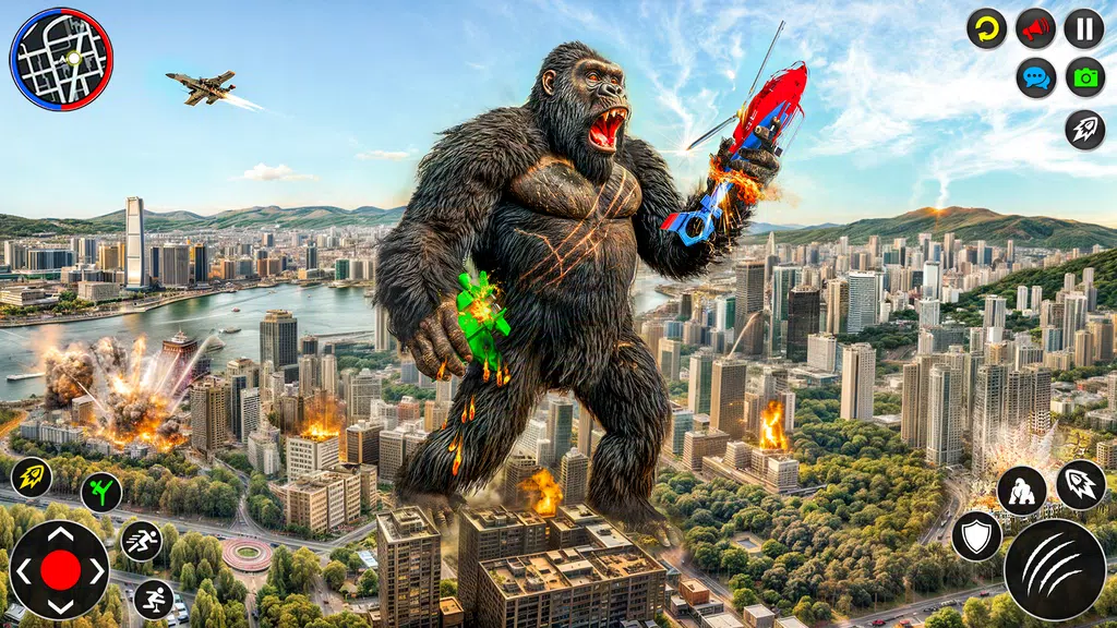 King Kong Gorilla City Attack Tangkapan skrin 0