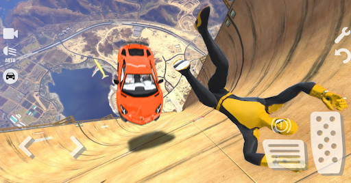 Spider Superhero Car Stunts: Car Driving Simulator Ekran Görüntüsü 2