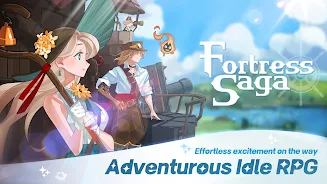 Fortress Saga: AFK RPG Captura de tela 0