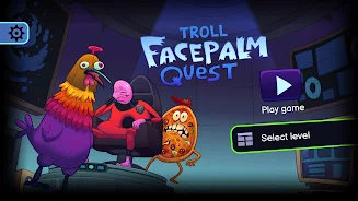 Troll Facepalm Quest Ảnh chụp màn hình 0