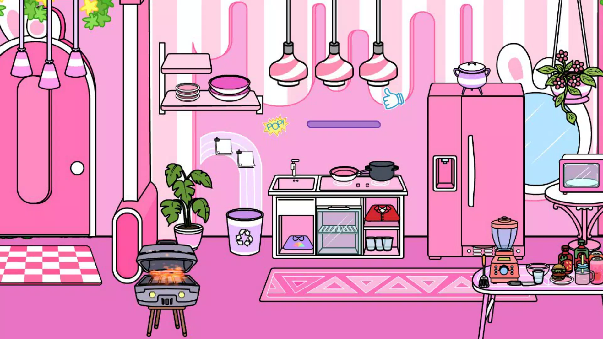 Tizi Town - Pink Home Decor Captura de tela 2