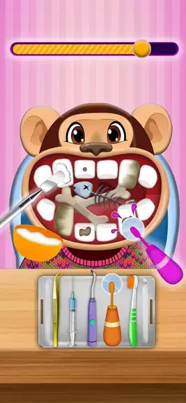 Hippo's Doctor : Dentist Games Скриншот 1