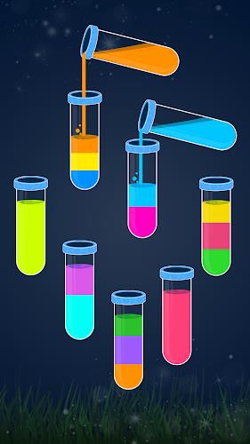 Color Water Sort Puzzle Fun スクリーンショット 1