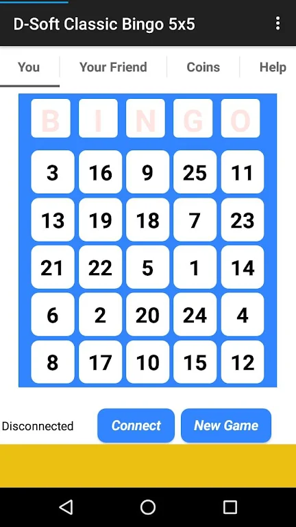 D-Soft Classic Bingo 5x5 Captura de tela 1