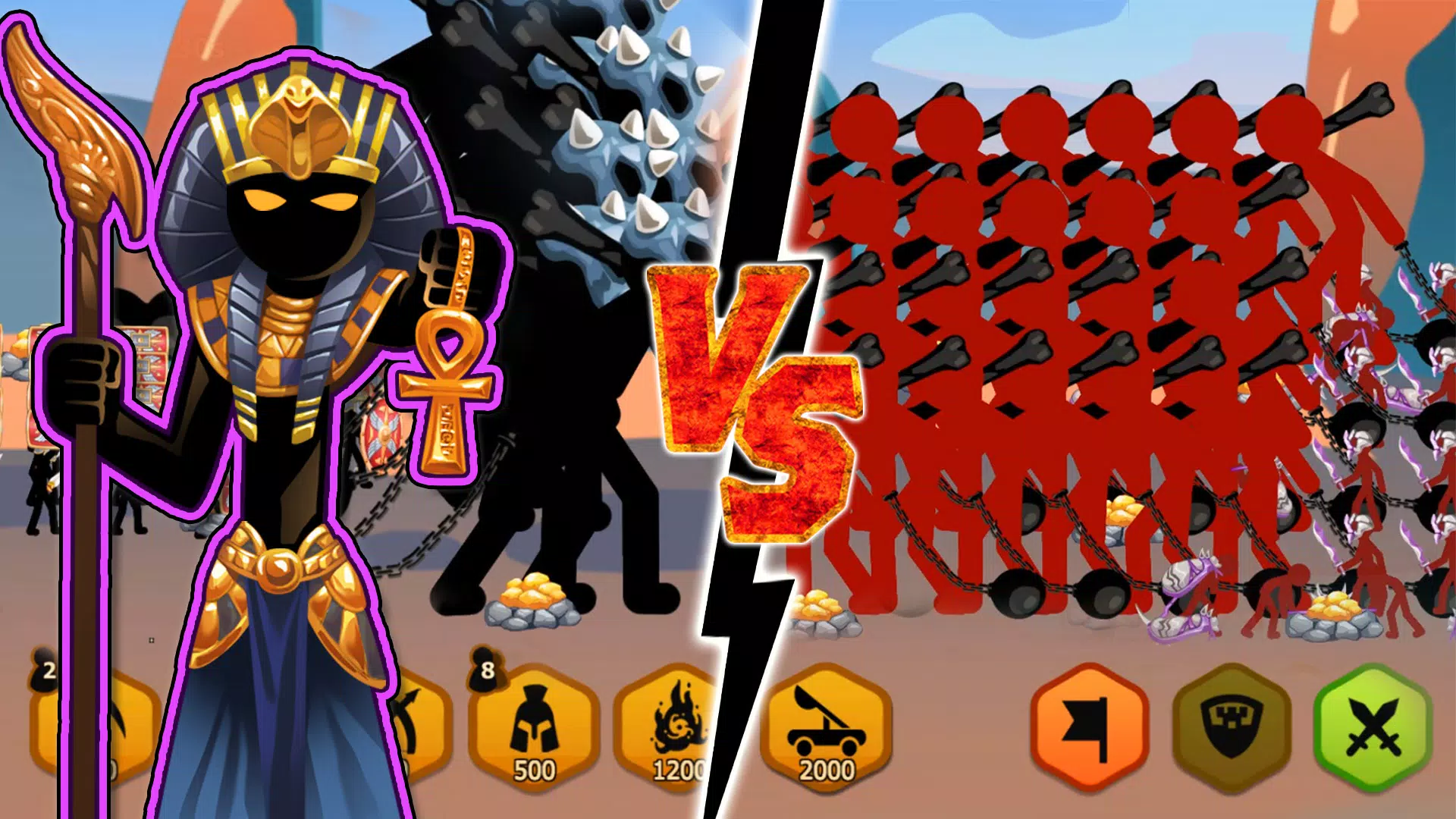 Stickman Battle 2: Empires War 스크린샷 2