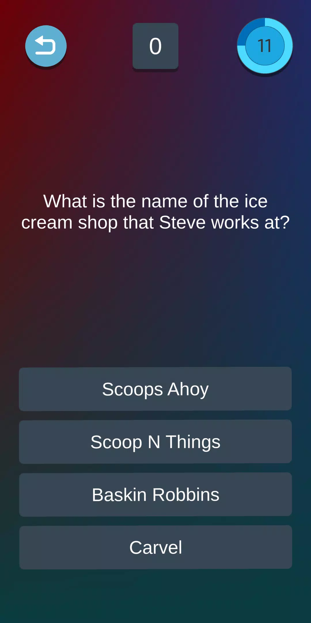 Stranger Things Quiz Capture d'écran 1