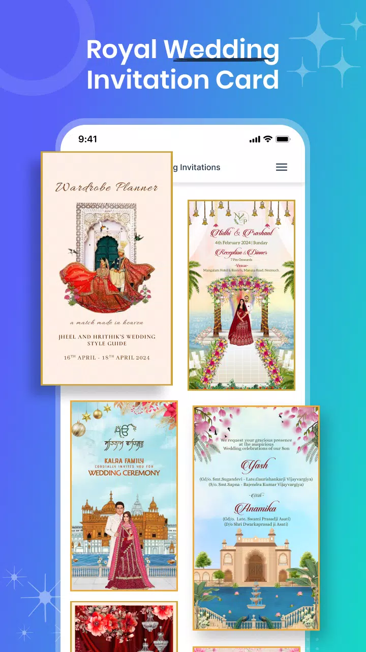 Invitation Maker - Card Design Скриншот 1