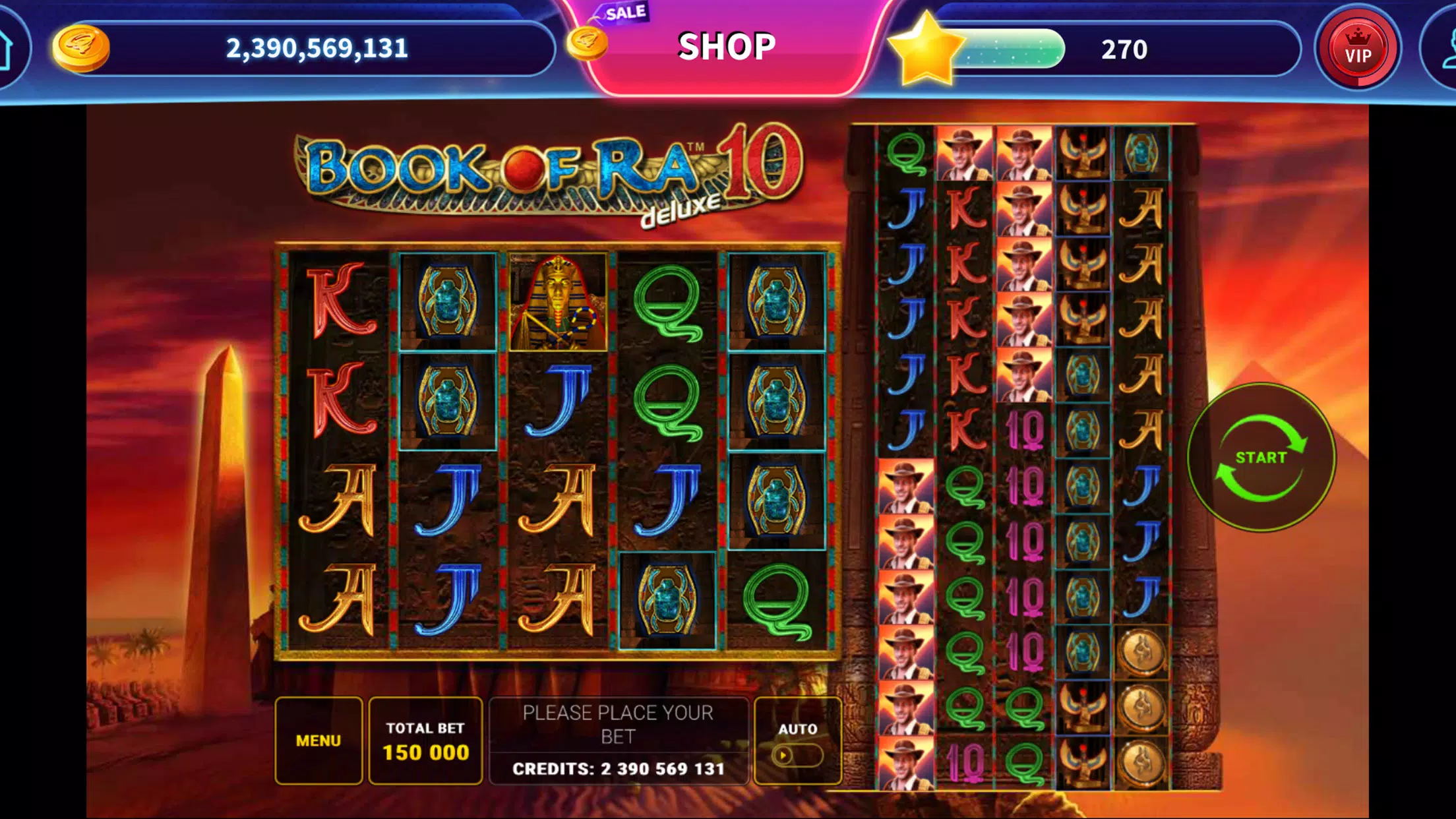 Book of Ra™ Deluxe Slot Скриншот 3