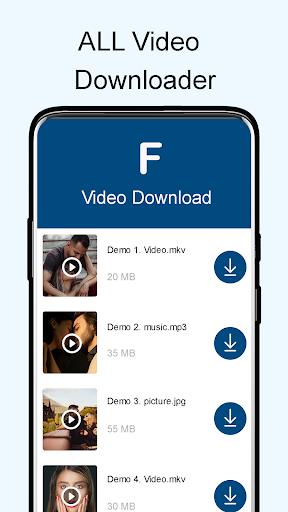 X Hot Video Downloader- Free Video Downloader 2021 스크린샷 0