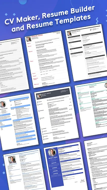 CV Maker, Resume Builder - PDF Screenshot 3