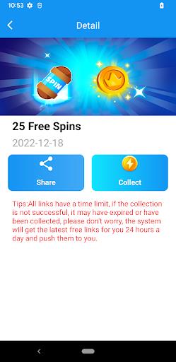 Daily Spins - Spin Link スクリーンショット 0