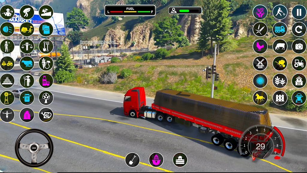 Real Cargo Truck Driving Games স্ক্রিনশট 3