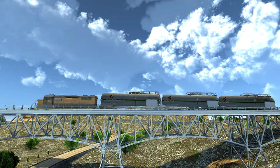 Oil Tanker Train Driving Sim Screenshot 3