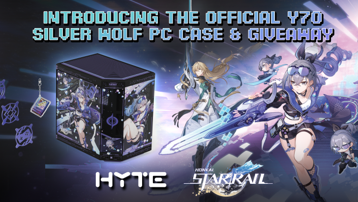 Sorteo HSR Silver Wolf Y70 PC Case Bundle | Gana una configuración silenciosa y elegante del hacker punklorde