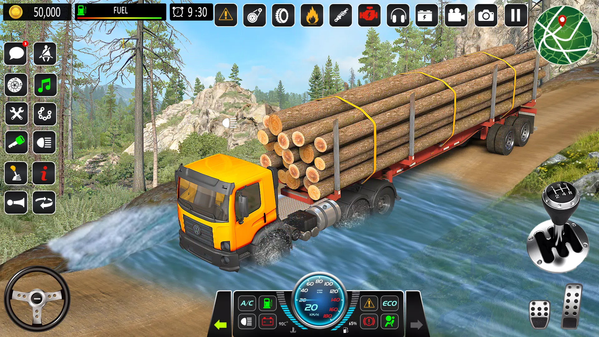 Mountain Truck Driving Games Capture d'écran 2