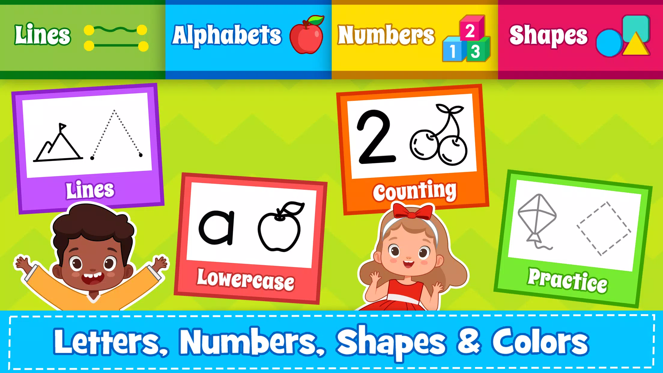 ABC Tracing Preschool Games 2+ Captura de pantalla 0