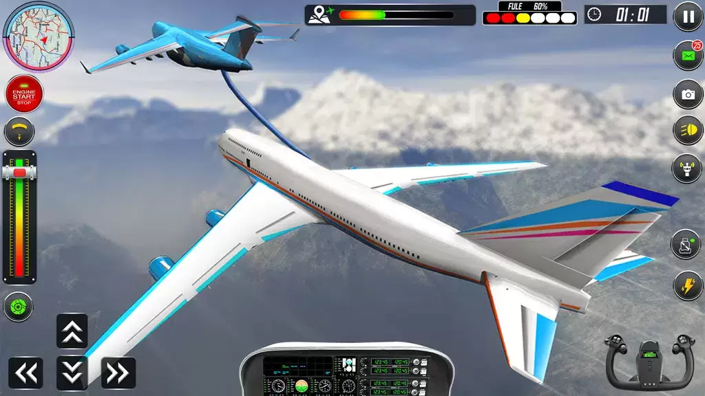 Real Plane Landing Simulator Ekran Görüntüsü 3