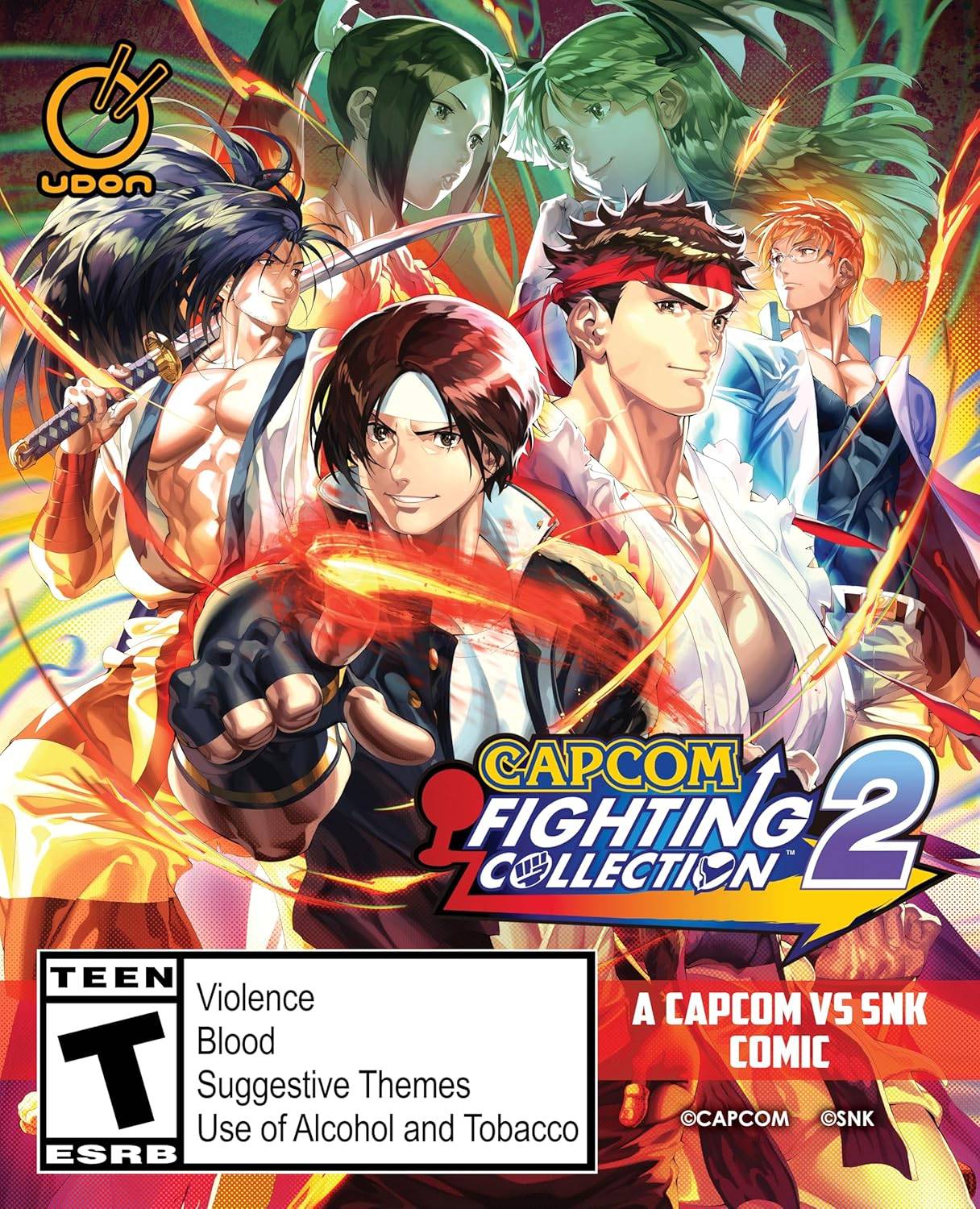 Capcom против SNK Comic