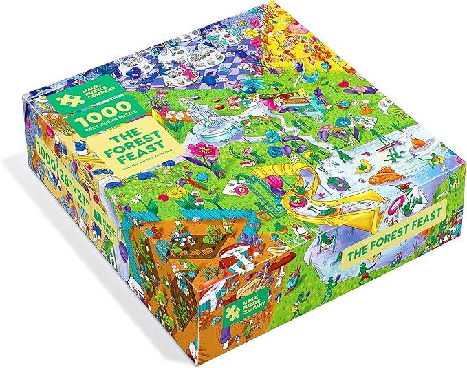 Ang Pista ng Kagubatan • 1000 Piece Jigsaw Puzzle Mula sa Magic Puzzle Company • Serye ng dalawa