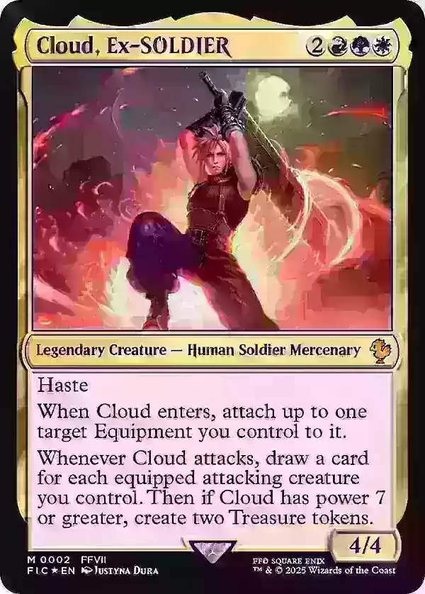 Cloud Ex-Soldier Commander