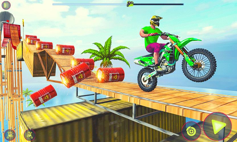 Crazy Bike Racing Stunt Game Zrzut ekranu 3